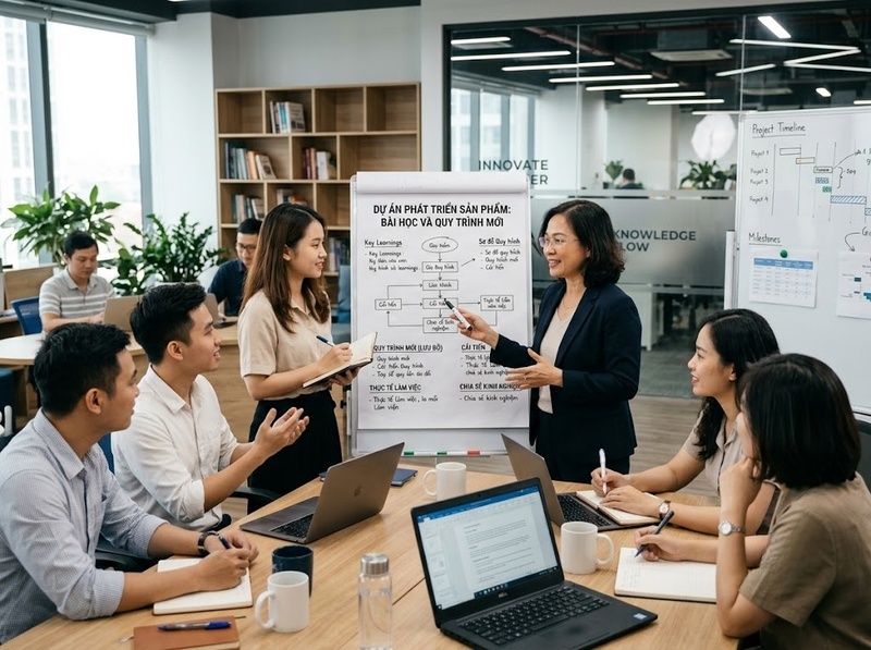 Nhận biết biểu hiện của văn hóa học tập mạnh qua hành vi tổ chức