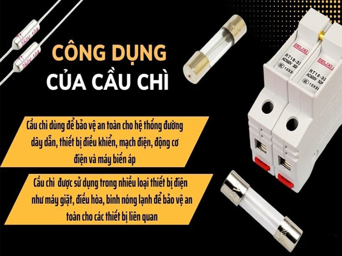 Cầu chì dụng để làm gì trong mạch điện? Vai trò và chức năng