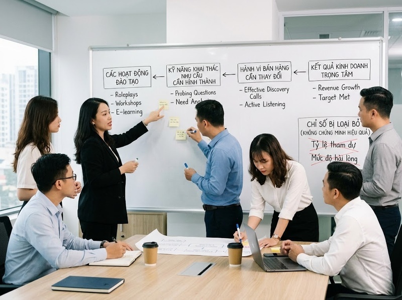 Chỉ số đánh giá đào tạo nên phản ánh những kết quả nào?
