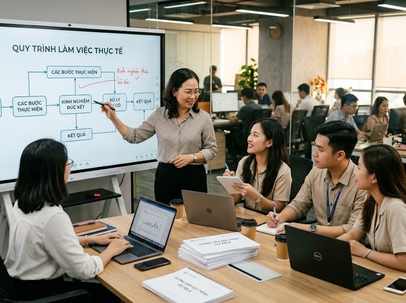 Hiểu chia sẻ tri thức trong doanh nghiệp qua các hình thức và cơ chế