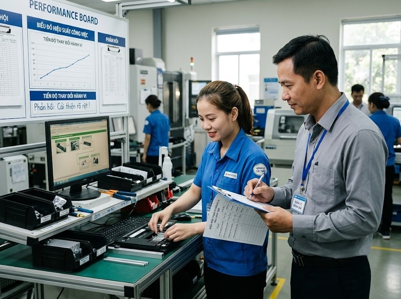 Đánh giá áp dụng sau đào tạo bằng hành vi và kết quả nào?