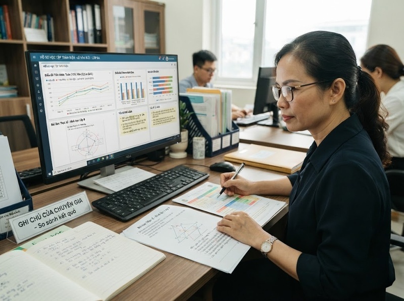 Đánh giá người học bằng dữ liệu thế nào để tránh suy diễn hành vi?