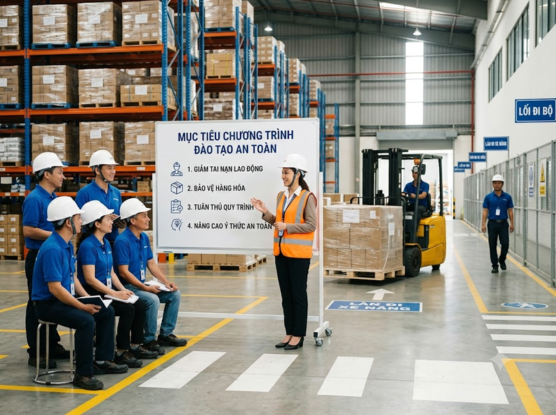Đào tạo an toàn vận chuyển nội bộ cần có những nội dung gì?