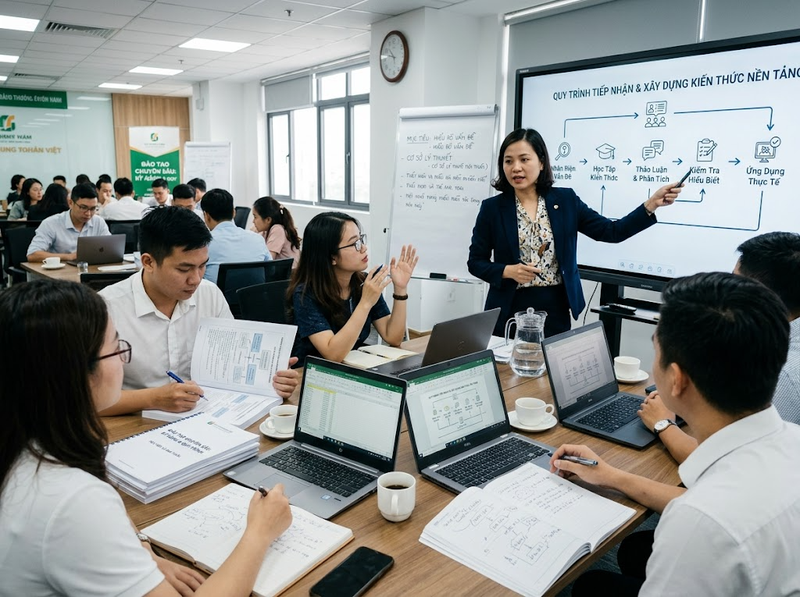 Đào tạo ngoài công việc phù hợp với những mục tiêu và tình huống nào?