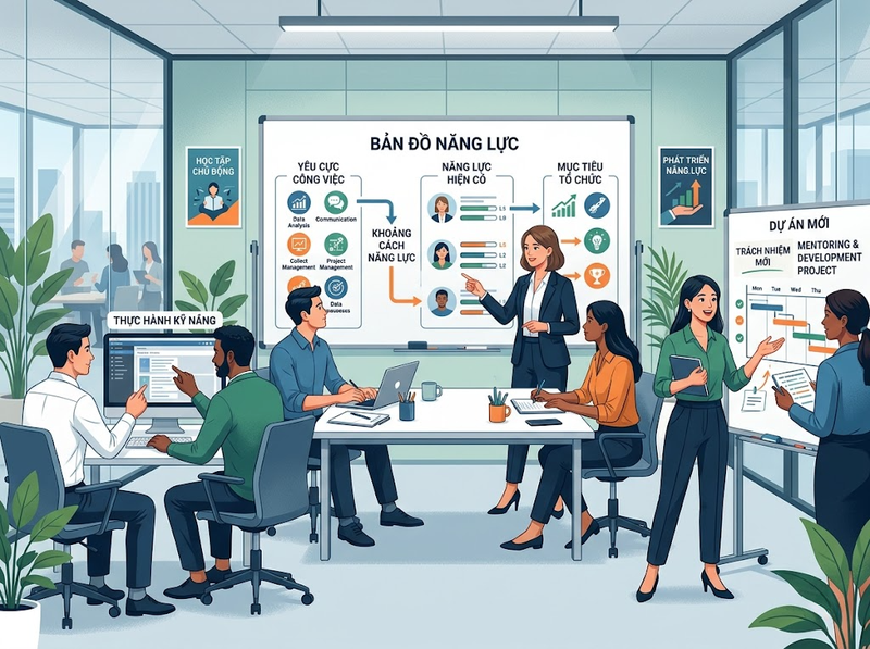 Hiểu đào tạo và phát triển trong tổ chức cùng vai trò đối với nhân lực