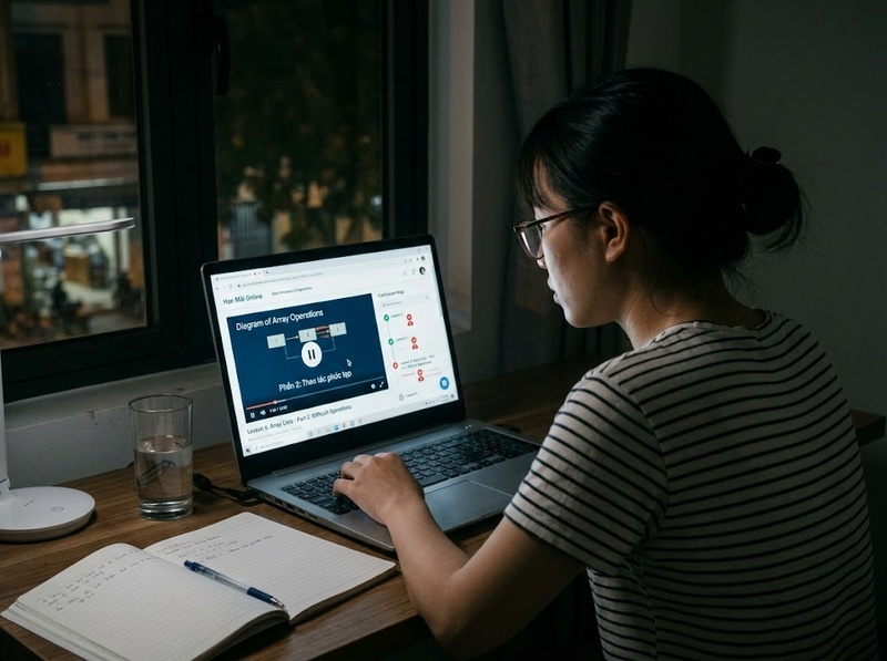 Nhận biết dấu hiệu trải nghiệm học tập số kém hiệu quả qua hành vi người học