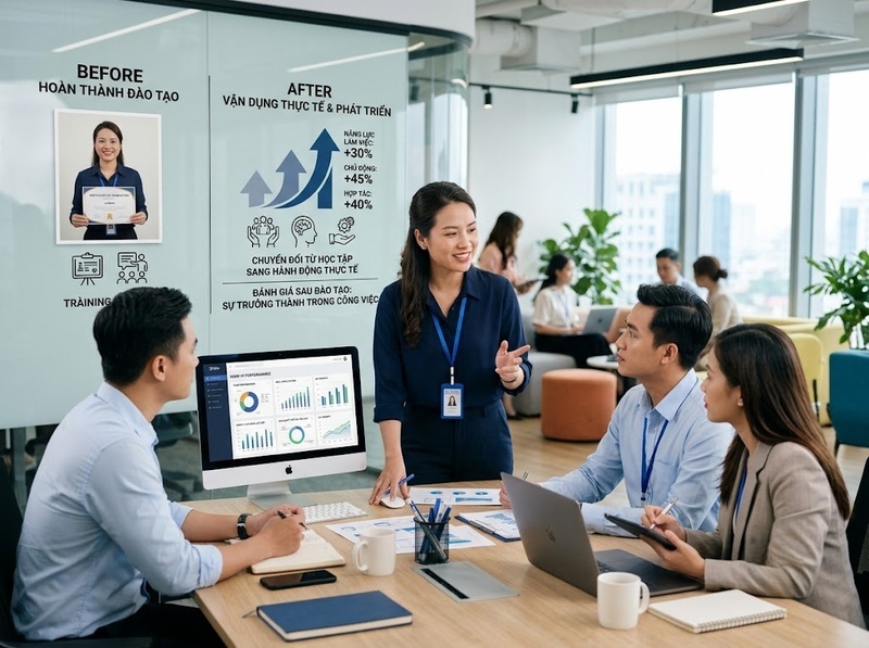 Đầu ra và kết quả đào tạo khác tác động dài hạn như thế nào?