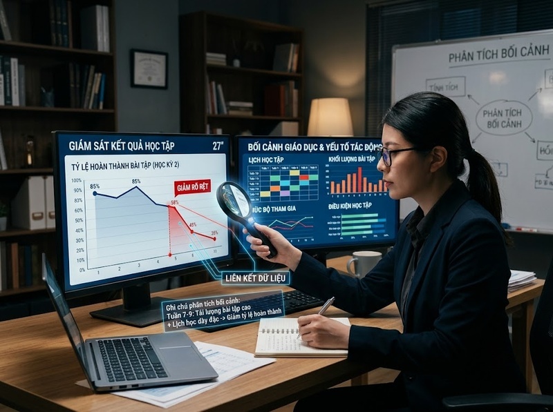 Diễn giải dữ liệu học tập thế nào để tránh kết luận thiếu căn cứ?