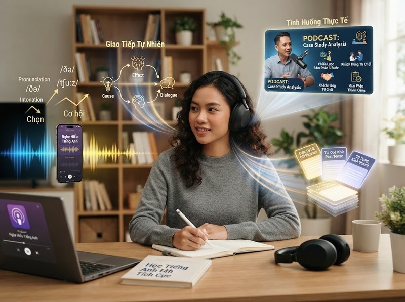 Học bằng podcast hiệu quả với những loại nội dung và hoàn cảnh nào?