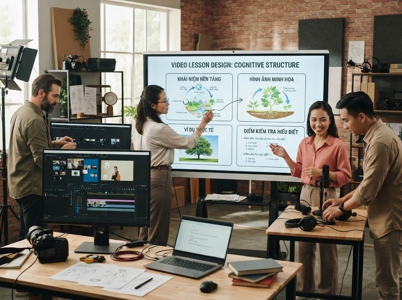 Học bằng video hiệu quả cần thiết kế nội dung và tương tác thế nào?