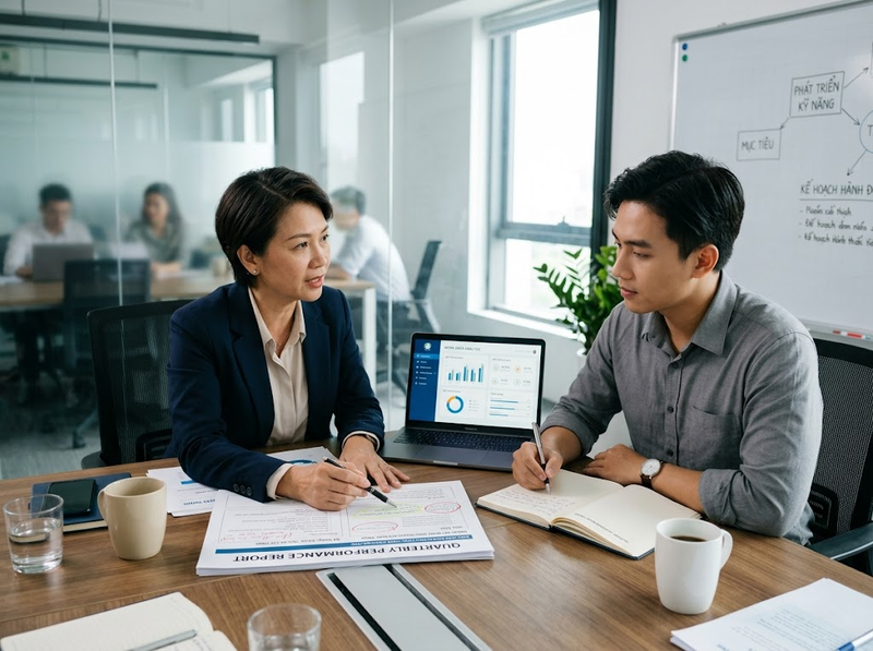 Cách học từ phản hồi để cải thiện kỹ năng trong công việc