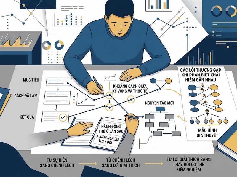 Phản tư trong học tập biến trải nghiệm thành kiến thức như thế nào?