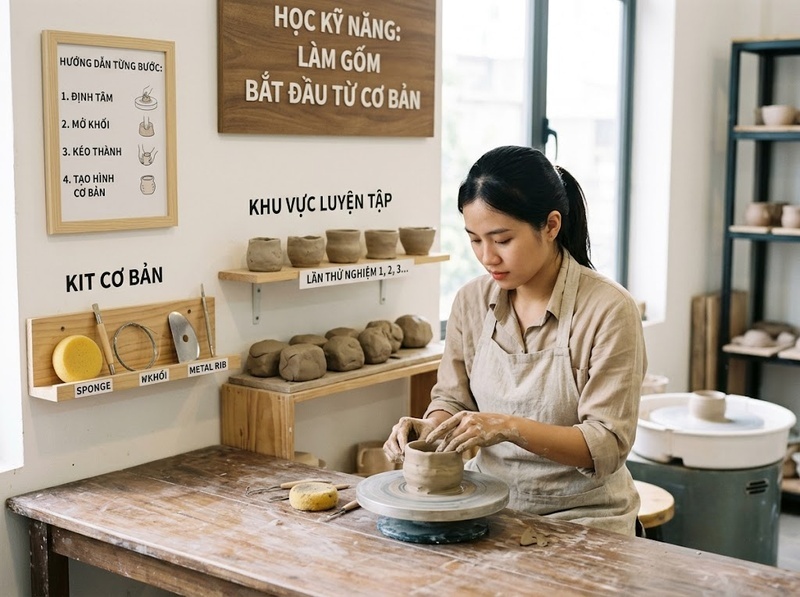 Vượt qua quá tải khi học kỹ năng mới bằng cách chia nhỏ việc học
