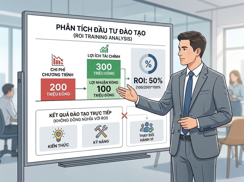 Hiểu ROI đào tạo và điều kiện phù hợp để áp dụng