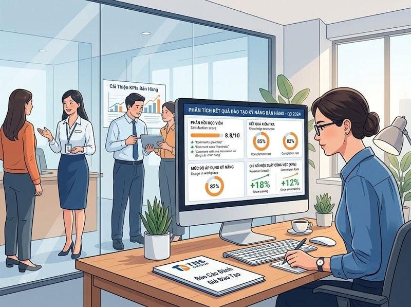Lựa chọn tiêu chí đánh giá đào tạo phù hợp với từng mục tiêu