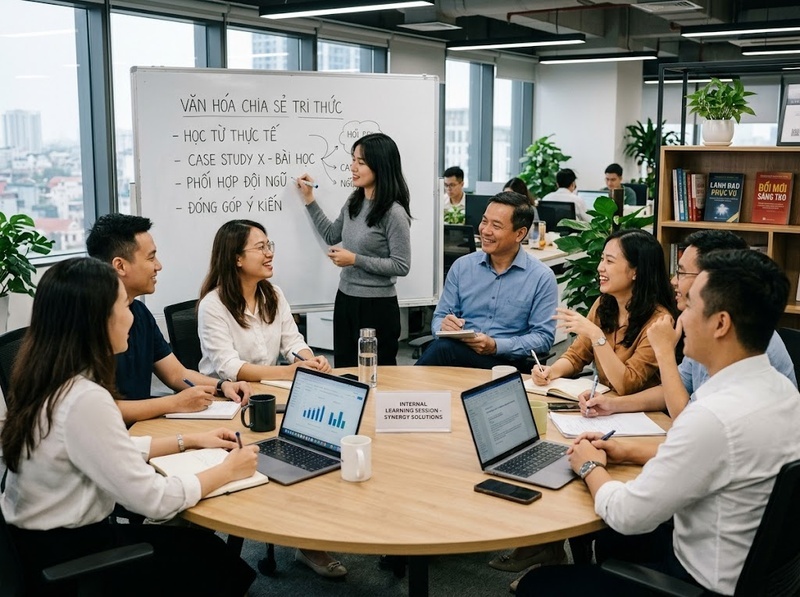 Vai trò lãnh đạo trong văn hóa học tập được thể hiện như thế nào?