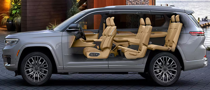 Xe Jeep 7 chỗ Grand Cherokee tại Việt Nam: Thông số và khả năng offroad