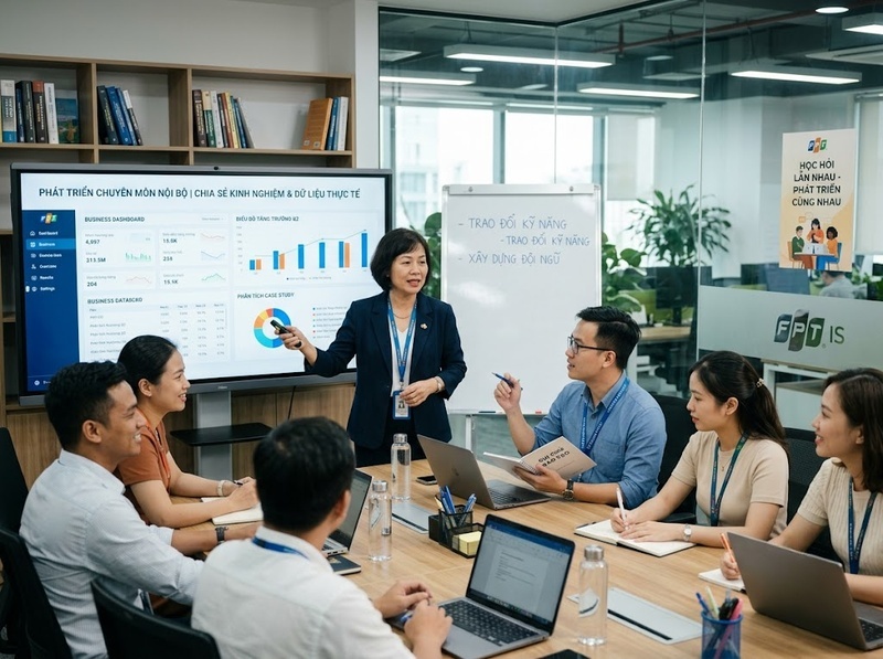 Điều gì thúc đẩy nhân viên chia sẻ tri thức với đồng nghiệp?