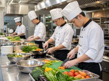 Nhân viên nấu tiệc cần được đào tạo những nội dung nào