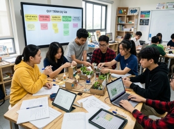 Cách kết hợp học dựa trên dự án với công nghệ